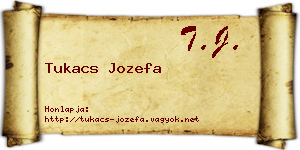 Tukacs Jozefa névjegykártya